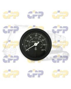 Gauge, Tachometer; 0-4000 RPM, Alternator Pulse, 12-24 VDC | 037126
